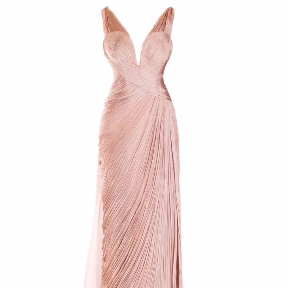 ✨ NWT Maria Lucia Hohan Adelie Dress | Desert Rose | Size 34 (FR) / US 2